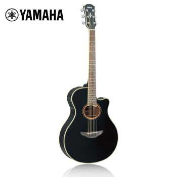 雅马哈（YAMAHA）APX700IIBL单板旅行木吉他 薄箱体舞台演奏款电箱jita全新第二代黑色