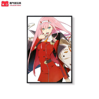 国家队02挂画 02动漫海报挂画darling in the franxx国家队周边壁画二