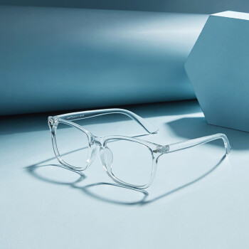 美国cyxus防蓝光眼镜网红黑框近视眼镜框透明8082t34