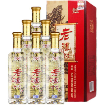 泸州老窖系列老泸州泸州福高度白酒 共赏42度 500ml*6瓶