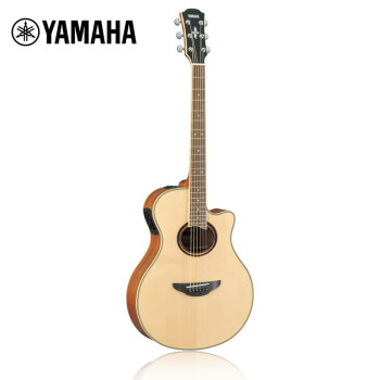 雅马哈（YAMAHA）APX700IINT初学者单板旅行木吉他 薄箱体舞台演奏款电箱原木色