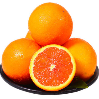 当季鲜果血橙中华红新鲜橙子现摘孕妇水果红肉橙整箱精选好果10斤装