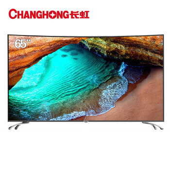 CHANGHONG 长虹 65D3C 65英寸 曲面 4K液晶电视 3699元