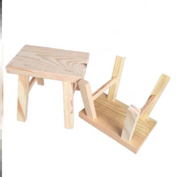 作品材料包木工坊小板凳半成品学生手工作业制作diy板凳半成品材料h24