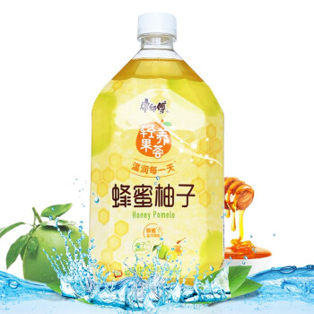 90康师傅冰红茶1l*8瓶/整箱蜂蜜柚子茶柠檬味茶