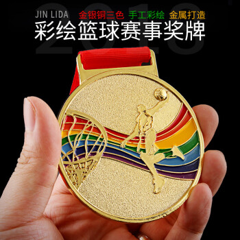 精致菩本家体育赛事篮球足球羽毛球乒乓球比赛金属奖牌奖章挂牌冠亚季
