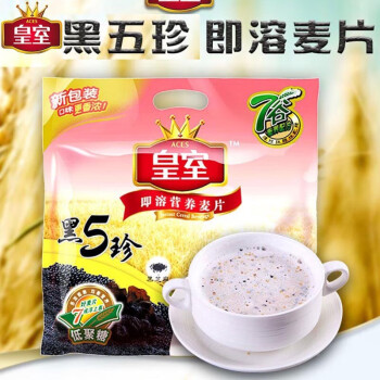 皇室麦片 即溶营养燕麦片 5黑配方540g（18小包）袋