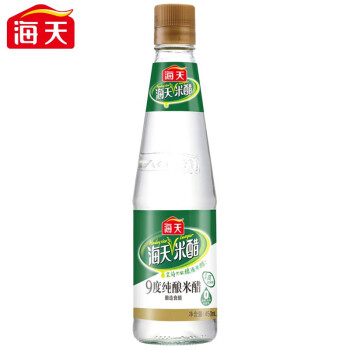 玉泉韵白米醋9度纯酿米醋450ml瓶消毒卫生防护炒菜凉面调味料450ml2瓶