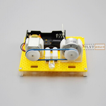 自制发电机马达科技小制作能量转换小学生手工diy发电机制作实验模型