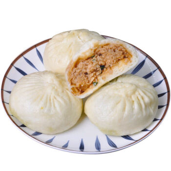 萝卜丝包子纯手工薄皮肉包早餐速冻冷冻即蒸方便速食大包子早点鲜肉包