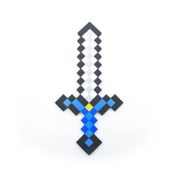 迷你世界能量剑迷你世界玩具能量剑游戏周边钻石剑玩具模型泡沫剑火炬