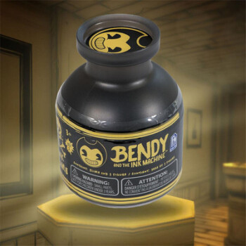 班迪与墨水机器积木公仔人偶组装bendy班底和墨水机器
