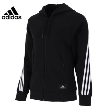 adidas阿迪达斯21秋季女子future icons运动休闲三条纹夹克外套 h