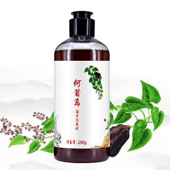 何首乌洗发液草本植物洗发水滋养洗头膏发廊会所美发用品白柳皮控油