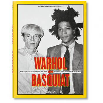 现货 TASCHEN原版 WarholonBasquiat 安迪沃霍尔 巴奎迪斯艺术作品集 英文原版