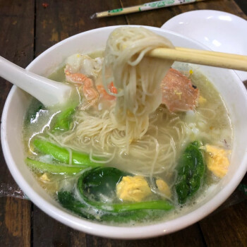 海南伊面早餐夜宵鸡蛋面条面粉地方特产油炸面真空包装