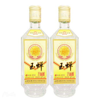 8折泸州玉蝉老酒玉蝉大曲酒52度500ml2瓶6瓶装浓香型白酒纯粮酿造500