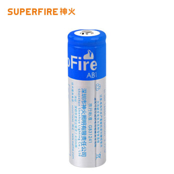 神火（SupFire）18650锂电池可充电强光手电筒S5C8M2适用头灯充电蓄电池3.7V/4.2V 单个AB1电池