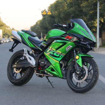 h2摩托车跑车200风冷400cc双缸水冷重型机车地平线趴赛公路赛川崎绿