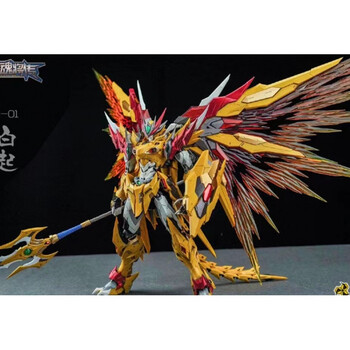 摩动核高达吕布豪华版高达模型盲盒大班mghg魔动核吕布干将曹仁收藏
