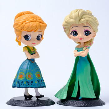 冰雪奇缘爱莎公主安娜艾莎雪宝玩偶玩具儿童生日蛋糕装饰摆件新款艾莎