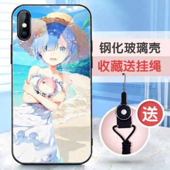hkxa蕾姆手机壳苹果11雷姆iphone12从零开始的异世界生活x小米10华为