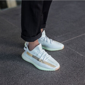 现货adidasyeezyboost350v2椰子灰天使潮流鞋eg7491亚太38