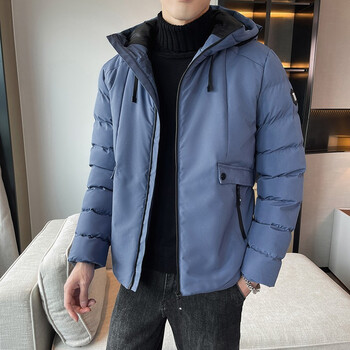 aemape棉衣男士棉服男2021冬季韩版潮流连帽棉袄百搭加厚保暖衣服外套