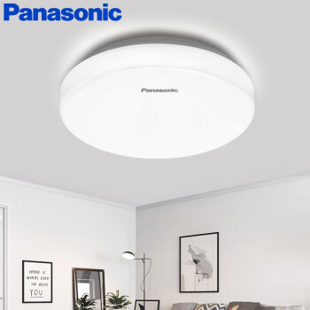 松下（Panasonic）LED吸顶灯阳台灯玄关灯卧室灯书房灯 灯饰圆形灯具5瓦 HHLA0417CB