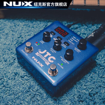 nux纽克斯电吉他效果器电箱琴loop鼓机单块民谣吉他循环叠加录音jtc