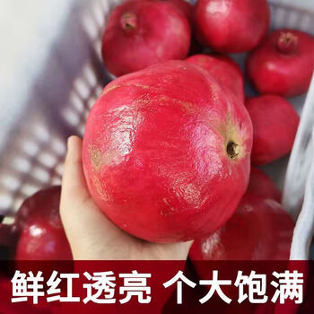 轻恋攀枝花黑籽软籽石榴新疆酸甜口味当应季水果水果新鲜红心酸石榴