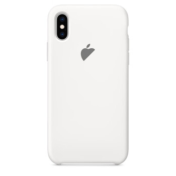 乔卡森同款苹果xxs手机壳iphonex硅胶保护壳xrxsmas半包款白色硅胶