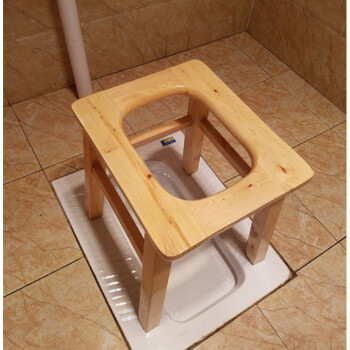 便捷式病人简易坐便椅坐便器上厕所方便凳子木制可折叠便携实木老人
