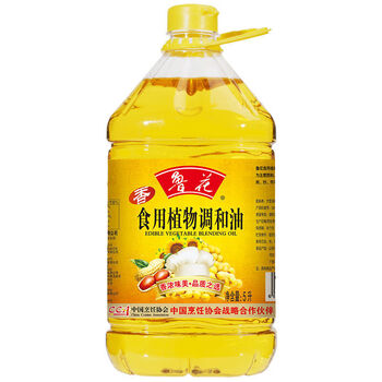 鲁花调和油5升4升鲁花食用植物调和油家用健康食用油整箱新日期调和油