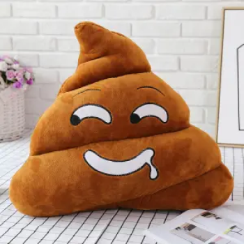 抖音同款便便抱枕屎大便毛绒玩具屎粑粑偶粪斗公仔创意搞怪生日礼物流