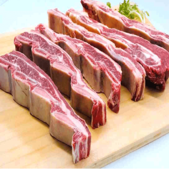 牛排骨新鲜牛肋排冷冻牛骨头新鲜带肉牛肋骨精选牛排骨2斤活动款