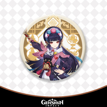 原神甘雷八重神子吧唧原神gemshin吧唧徽章胡桃魈可莉温迪卢克派蒙二