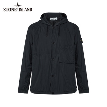 石头岛stoneisland秋冬奢侈品男装休闲夹克751510403v0029xl黑色xl