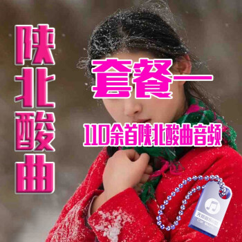 陕北民歌陕北情歌酸曲正民族歌谣山歌情歌怀旧经典老歌车载u盘浅灰色