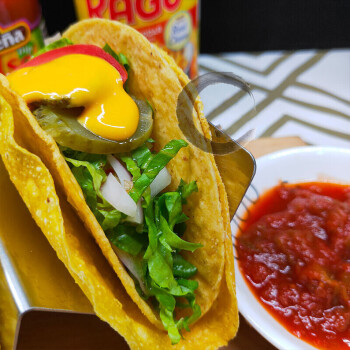 taco墨西哥塔克饼6寸玉米饼60片墨西哥面饼黄色玉米饼8寸全麦饼446g一