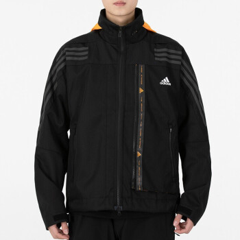 阿迪达斯（adidas）外套男2023新款运动休闲跑步训练防风保暖梭织断码时尚夹克HE9909 HE9909/梭织 XS