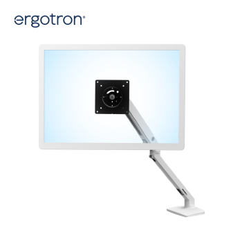 爱格升（ERGOTRON） 液晶显示器支架MXV 45-486-216台式万向旋转移动电脑支臂 白色  MXV 45-486-216
