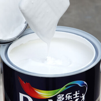多乐士（Dulux）A8117竹炭森呼吸无添加抗菌抗苯抗甲醛全效 内墙乳胶漆 油漆涂料 墙面漆白色5L