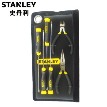 史丹利（STANLEY）计算机维修工具包6件套 92-003-23钳子螺丝刀套装家用维修包