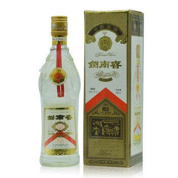 收藏酒陈年老酒19951996年剑南春浓香型52度老白酒单瓶500ml