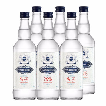 正品保证生命之水96度伏特加酒酒精96度波兰进口洋酒500ml6瓶装