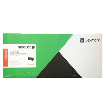 利盟(Lexmark)58D3U00黑色高容碳粉盒MS725,MS823,MS825,MX722,MX82x,55000页