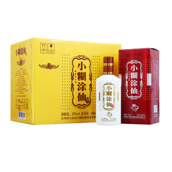 小糊涂仙（普酱）酱香型白酒 53度500ml*6瓶 整箱装