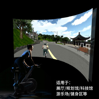 琦莎vr动感单车vr骑行虚拟实景虚拟单车动画漫游5d全息沉浸式智能动感