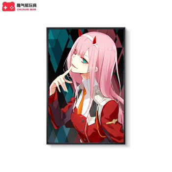 国家队02挂画 02动漫海报挂画darling in the franxx国家队周边壁画二